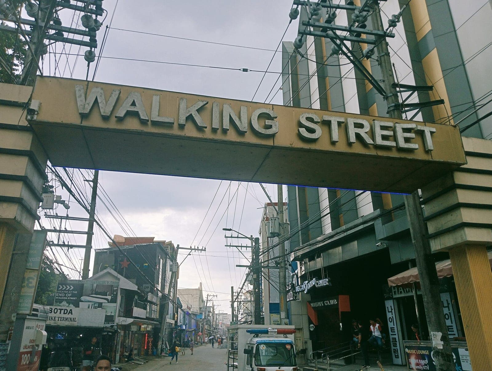 Walking Street, Angeles City, in August 2024